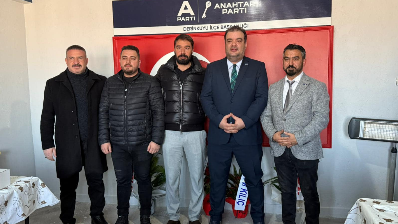 Anahtar Parti Derinkuyu İlçe Başkanlığı AÇILDI